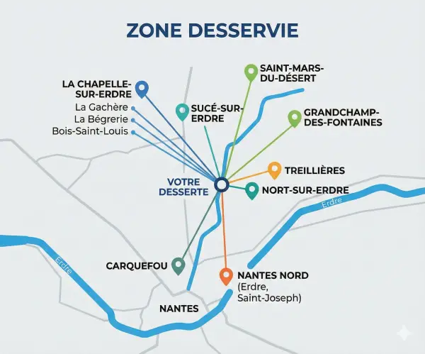 Ostéopathe à domicile La Chapelle-sur-Erdre